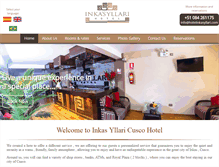 Tablet Screenshot of hotelinkasyllari.com